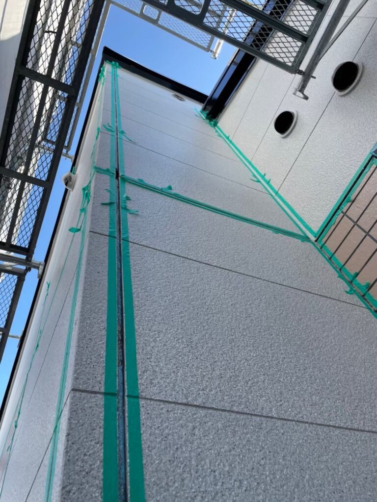 福岡県福岡市中央区 M様邸【住宅塗装】仕上げコーキング工事 写真3