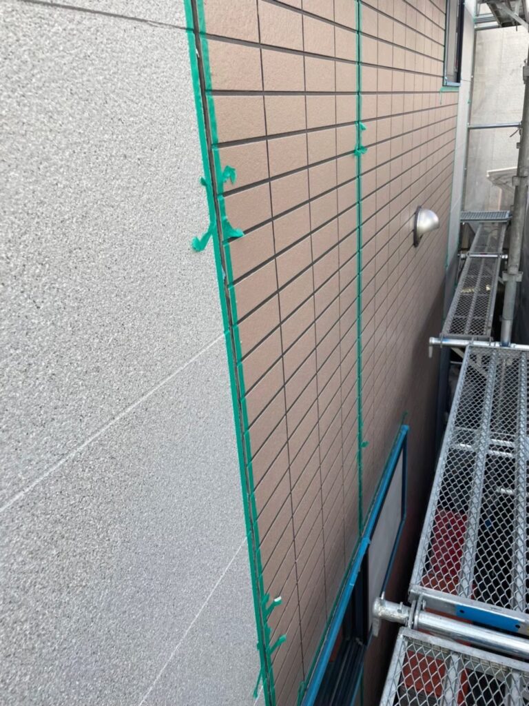 福岡県福岡市中央区 M様邸【住宅塗装】仕上げコーキング工事 写真4