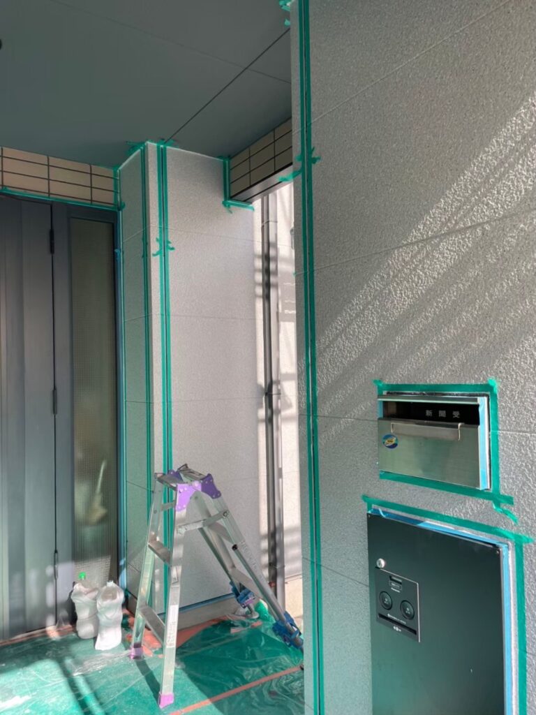 福岡県福岡市中央区 M様邸【住宅塗装】仕上げコーキング工事 写真7