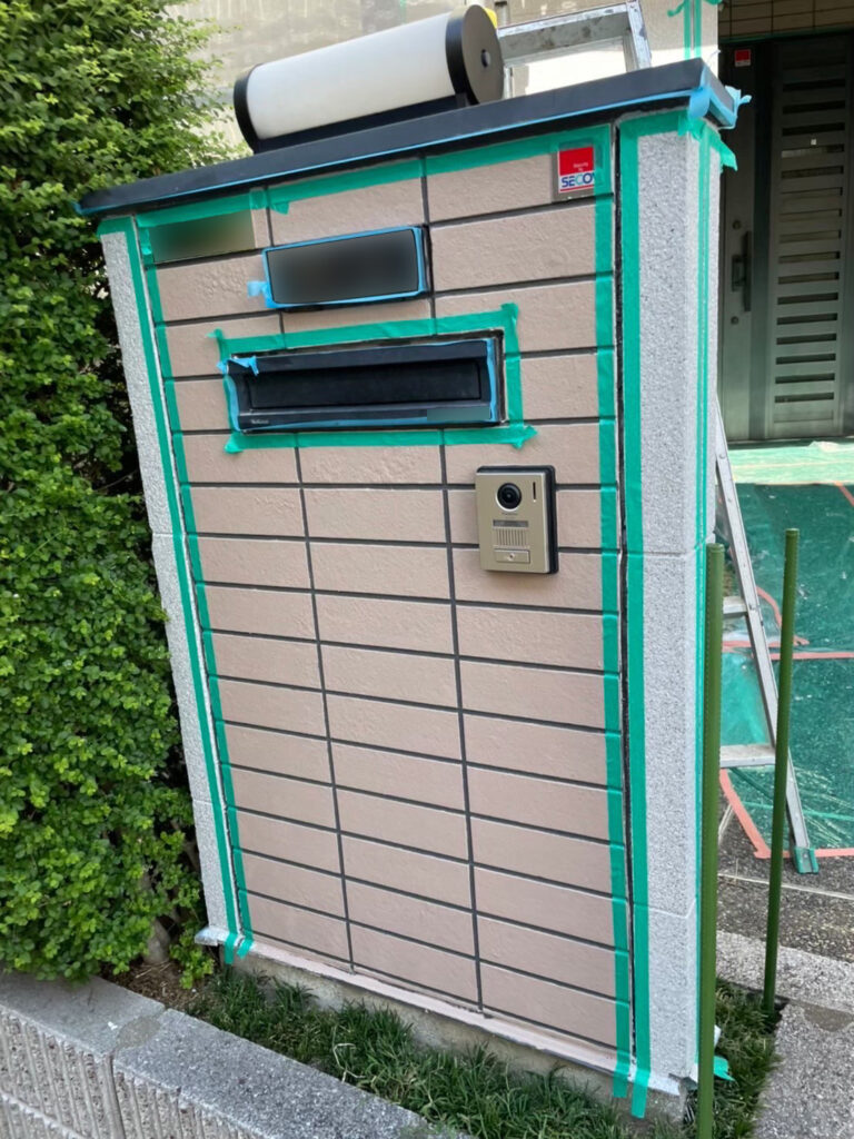 福岡県福岡市中央区 M様邸【住宅塗装】仕上げコーキング工事 写真8