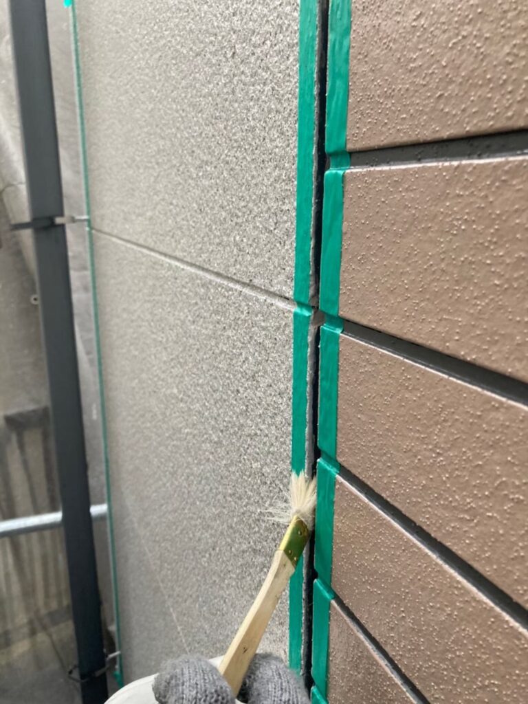 福岡県福岡市中央区 M様邸【住宅塗装】仕上げコーキング工事 写真10