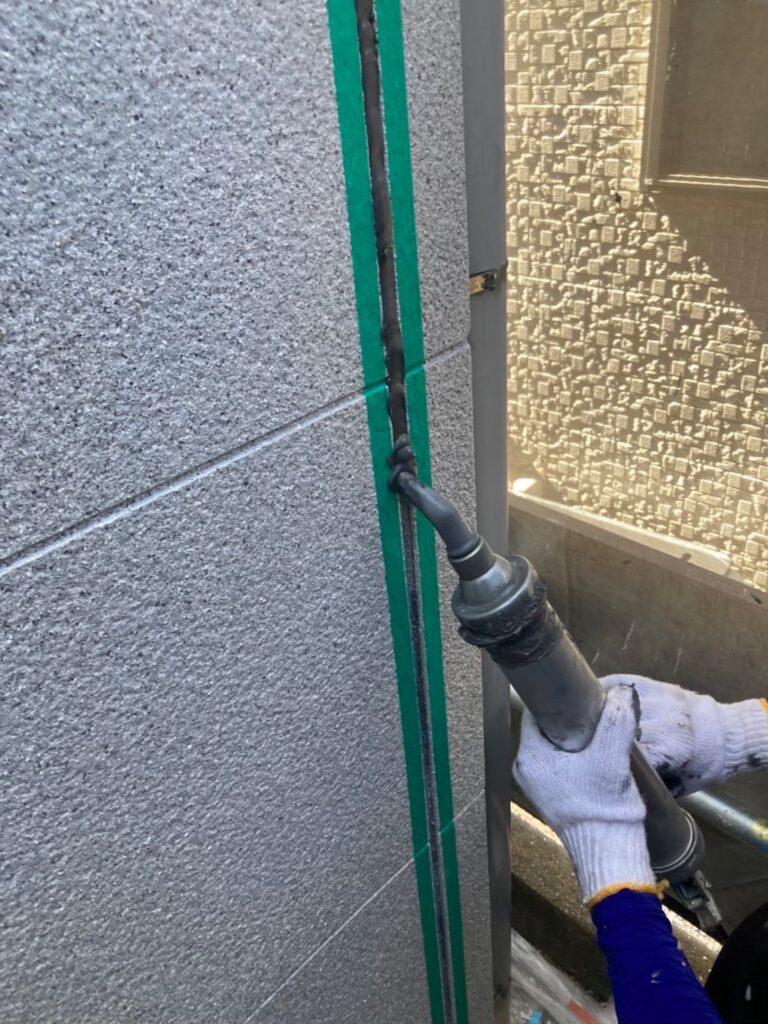 福岡県福岡市中央区 M様邸【住宅塗装】仕上げコーキング工事 写真12