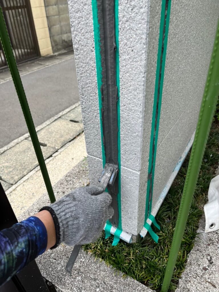 福岡県福岡市中央区 M様邸【住宅塗装】仕上げコーキング工事 写真13