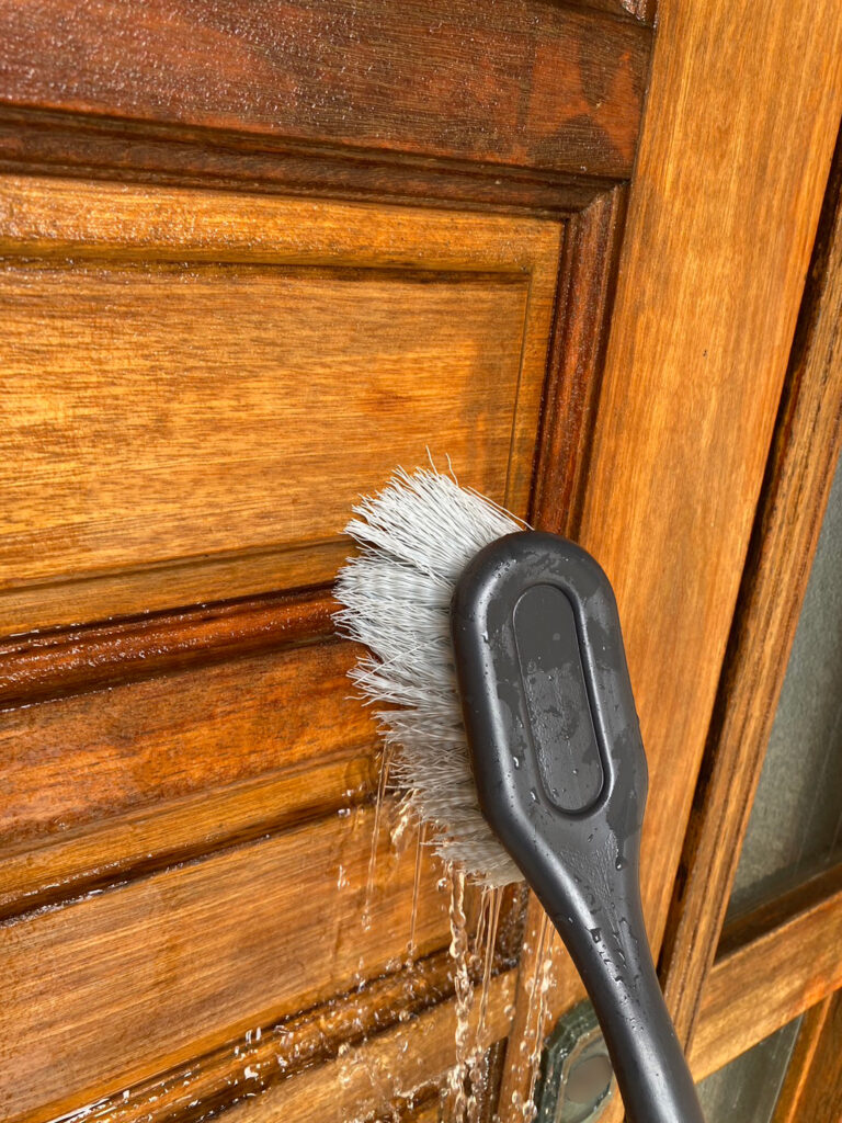 福岡県福岡市西区 M様邸【木製玄関ドア塗装】白木戻し(シミ抜き) 写真17