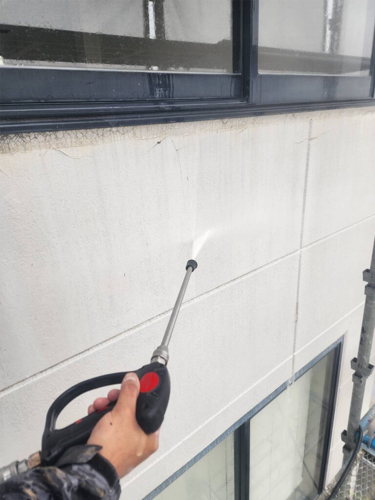 福岡県八女市 テナントビル【改修工事】高圧洗浄 写真6