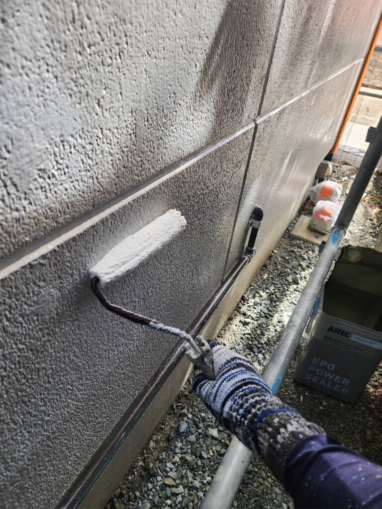 福岡県八女市 テナントビル【改修工事】外壁塗装 写真4