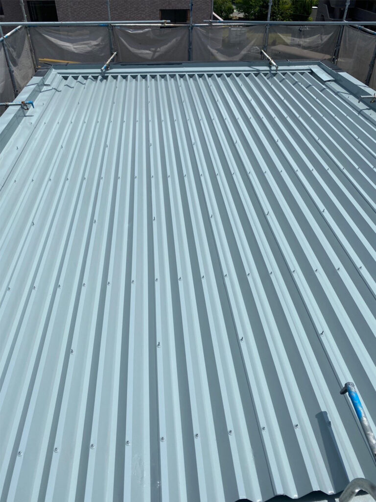福岡県八女市 テナントビル【改修工事】屋根塗装 写真21