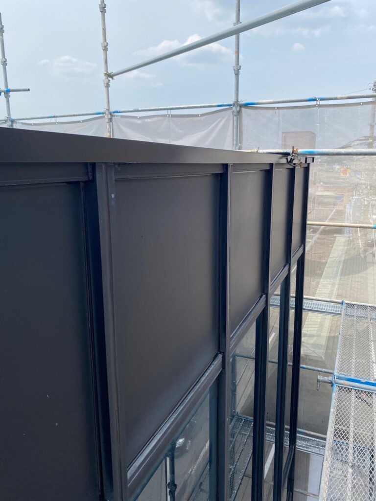 福岡県八女市 テナントビル【改修工事】屋根塗装 写真22