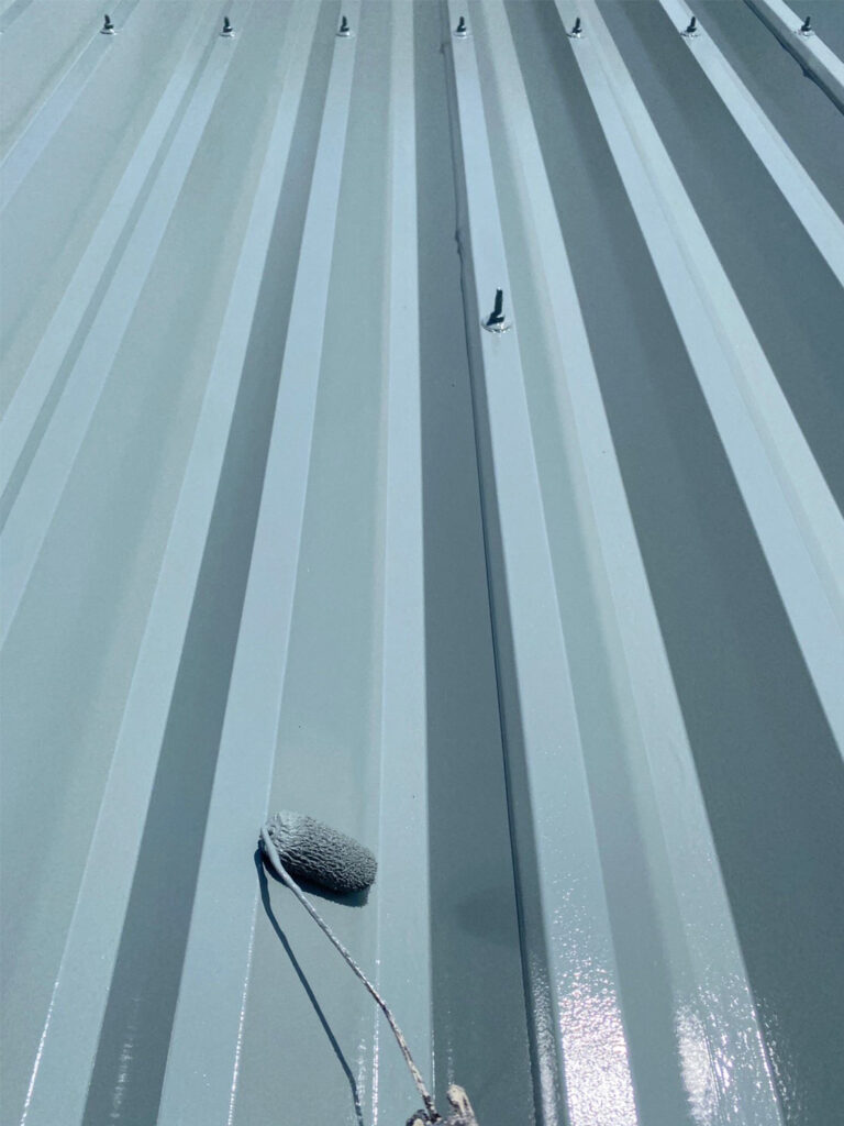 福岡県八女市 テナントビル【改修工事】屋根塗装 写真17