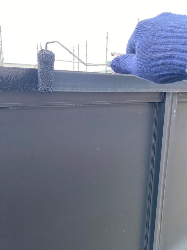 福岡県八女市 テナントビル【改修工事】屋根塗装 写真19