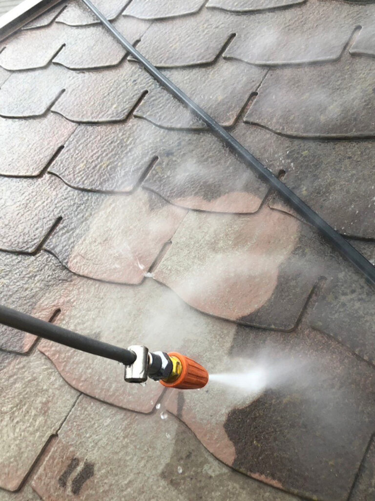 福岡県福岡市東区 O様邸【住宅塗装】高圧洗浄 写真1