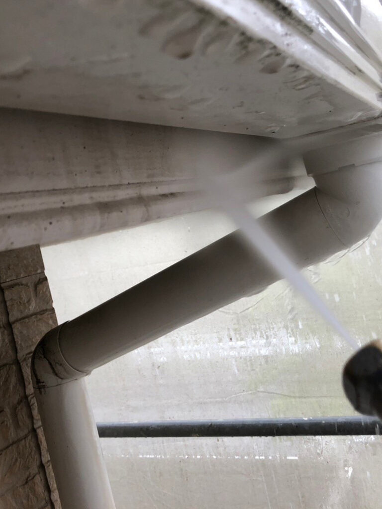 福岡県福岡市東区 O様邸【住宅塗装】高圧洗浄 写真4