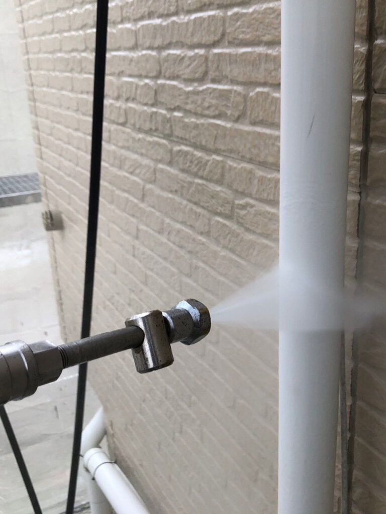 福岡県福岡市東区 O様邸【住宅塗装】高圧洗浄 写真5