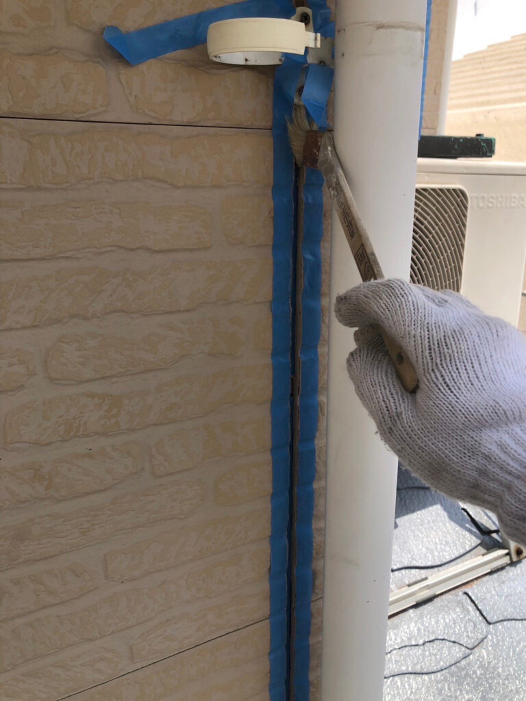 福岡県福岡市東区 O様邸【住宅塗装】コーキング工事 写真13