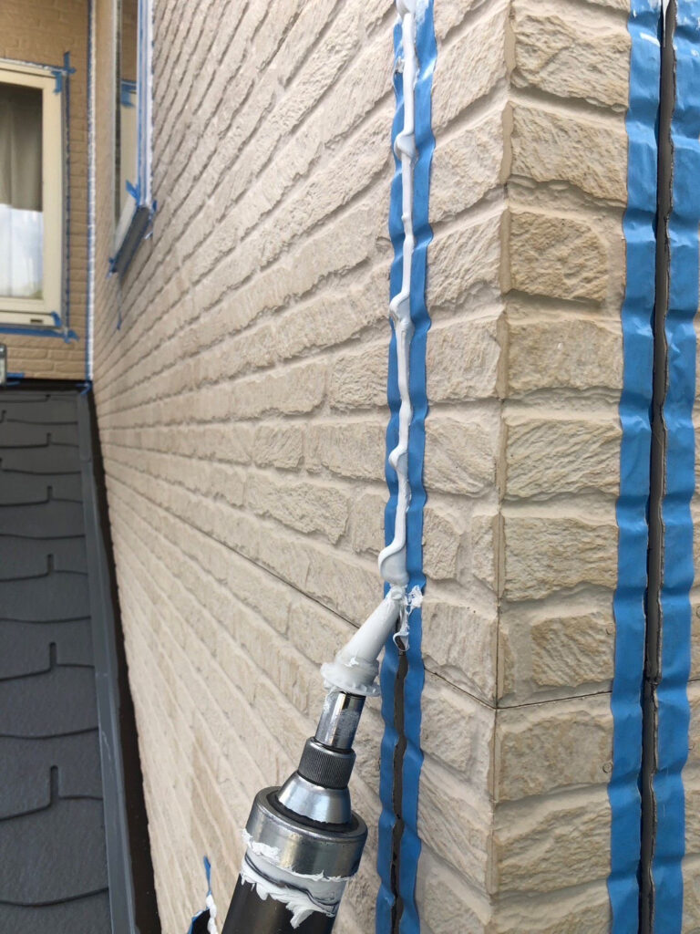 福岡県福岡市東区 O様邸【住宅塗装】コーキング工事 写真16