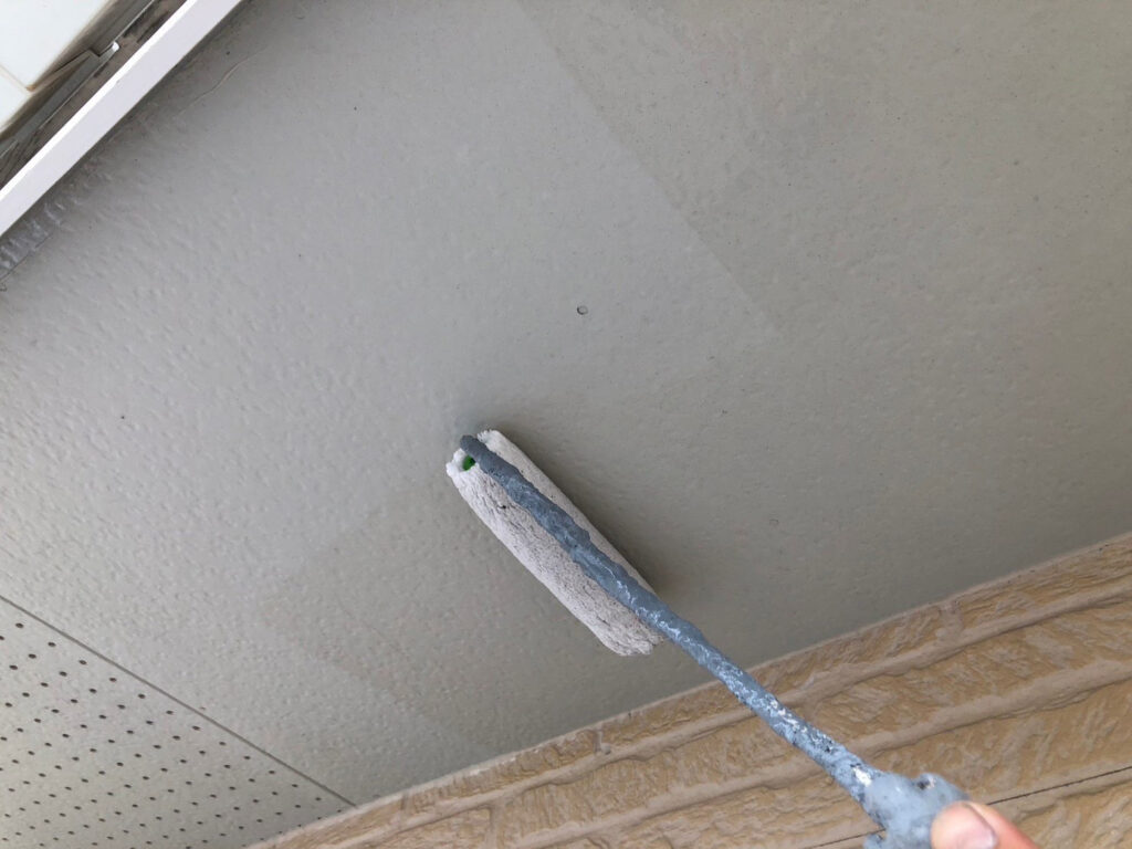 福岡県福岡市東区 O様邸【住宅塗装】軒天塗装 写真2