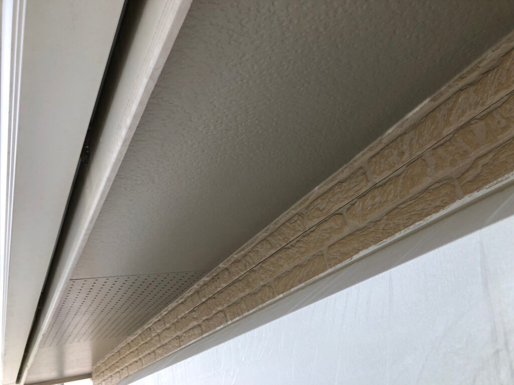 福岡県福岡市東区 O様邸【住宅塗装】軒天塗装 写真4