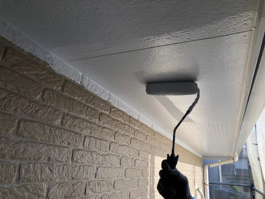 福岡県福岡市東区 O様邸【住宅塗装】軒天塗装 写真8