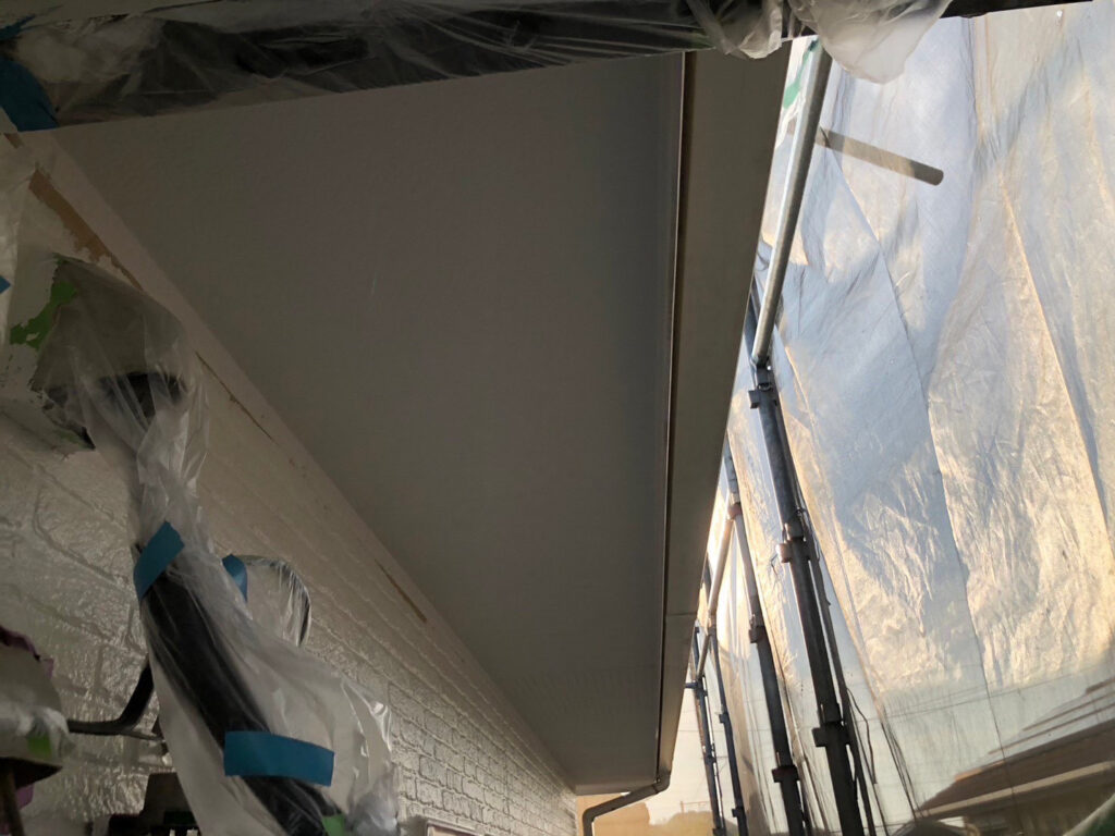 福岡県福岡市東区 O様邸【住宅塗装】軒天塗装 写真11