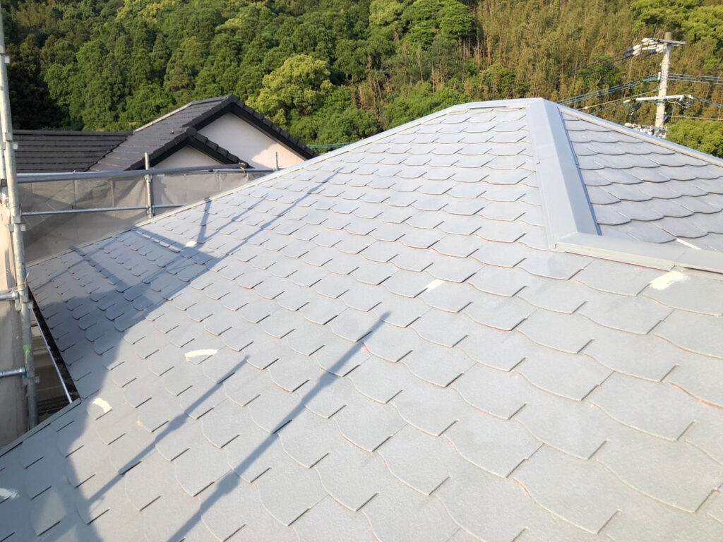 福岡県福岡市東区 O様邸【住宅塗装】屋根塗装 写真4