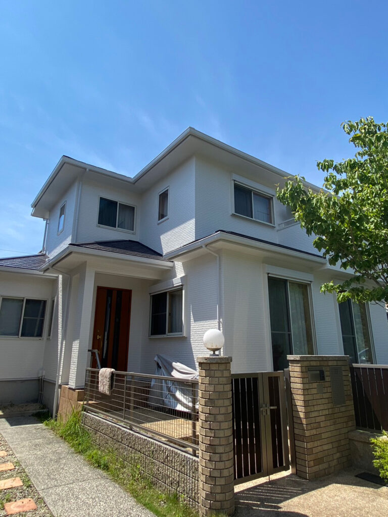 福岡県福岡市東区 O様邸【住宅塗装】完工 写真1