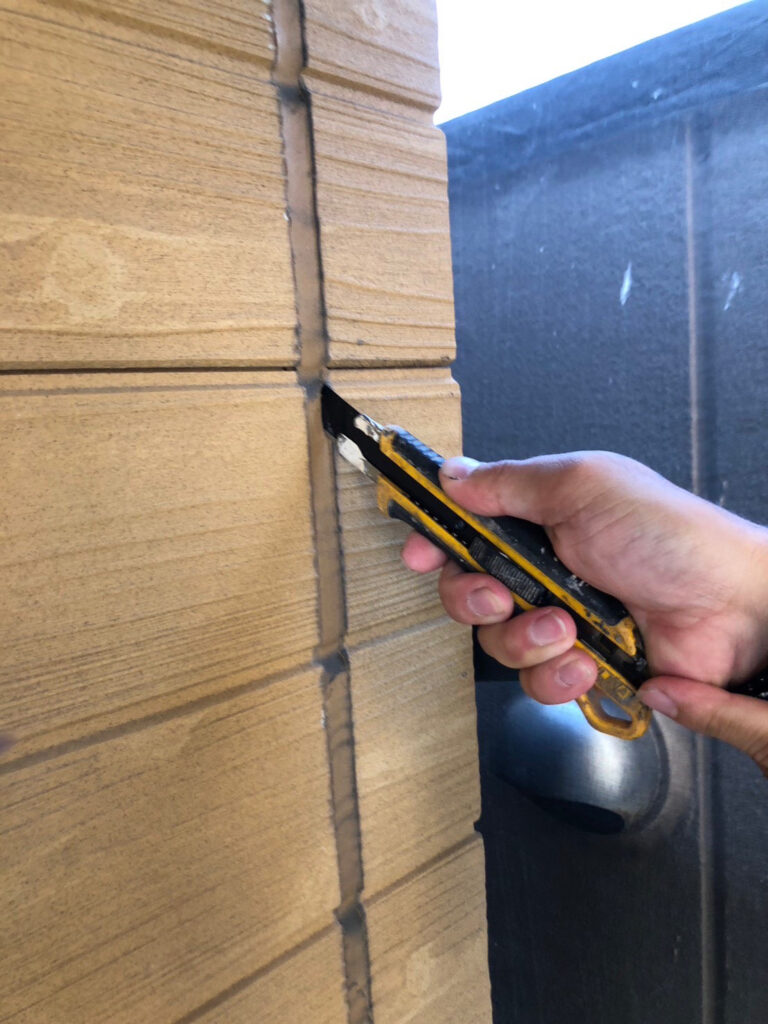 福岡県福岡市博多区 低層階テナントビル【塗装工事】コーキング工事 写真1