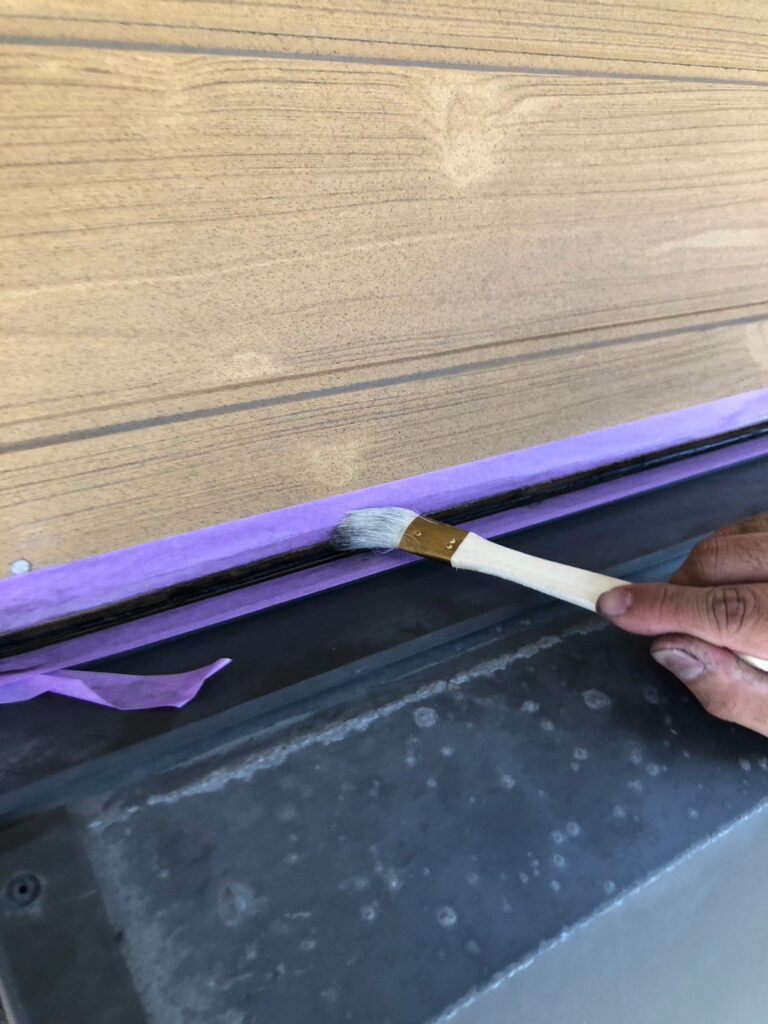 福岡県福岡市博多区 低層階テナントビル【塗装工事】コーキング工事 写真7