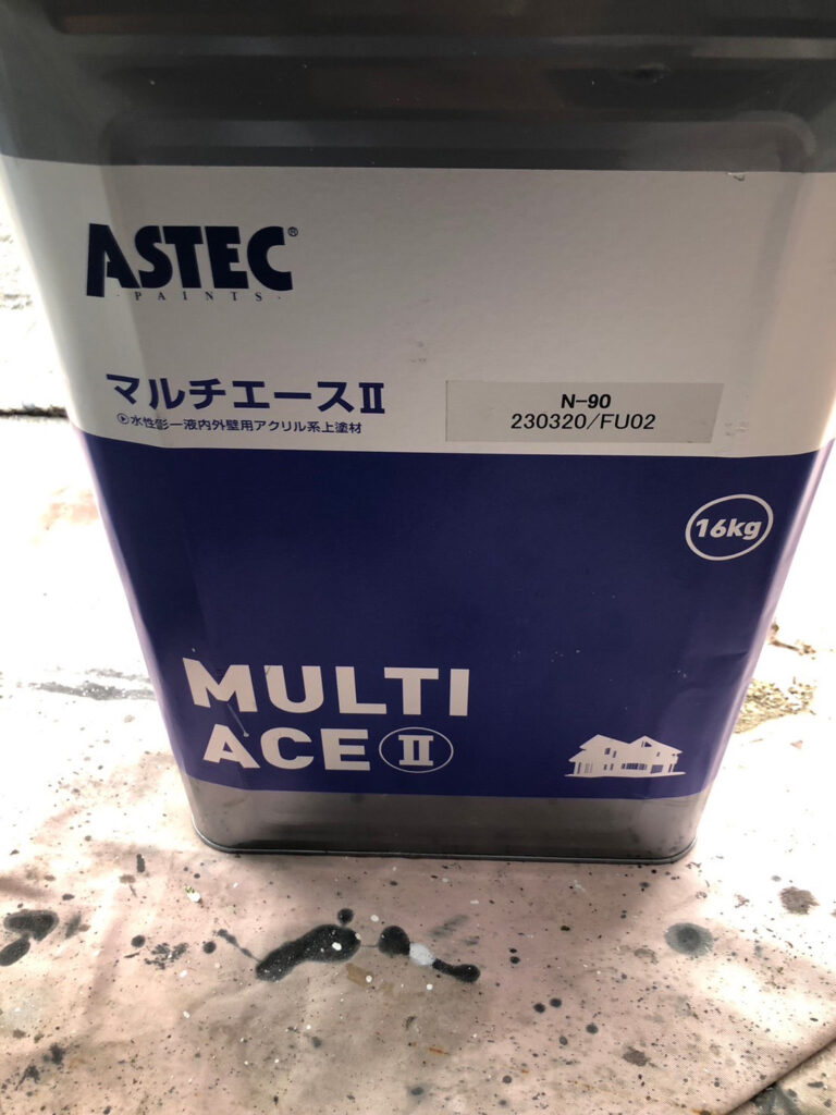 福岡県福岡市博多区 低層階テナントビル【塗装工事】軒天塗装 写真3