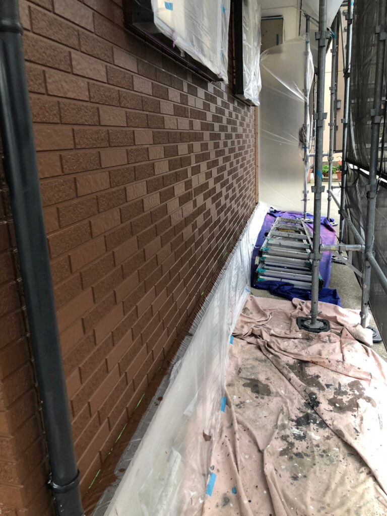 福岡県福岡市博多区 低層階テナントビル【塗装工事】外壁塗装 写真11