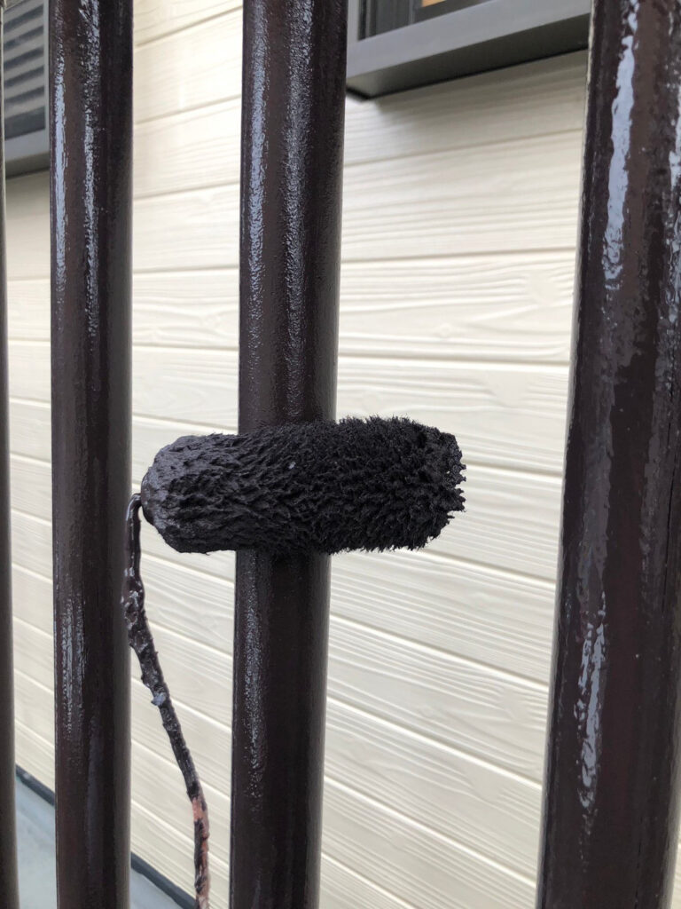 福岡県福岡市博多区 低層階テナントビル【塗装工事】付帯塗装 写真4