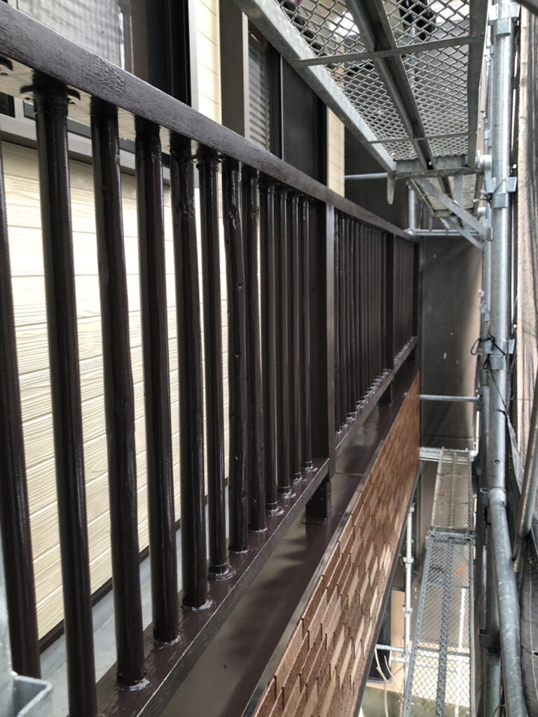 福岡県福岡市博多区 低層階テナントビル【塗装工事】付帯塗装 写真7