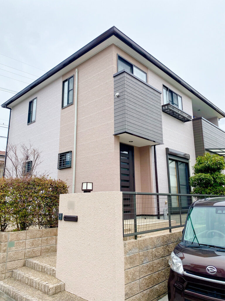 福岡県大野城市 K様邸【住宅塗装】完工写真1