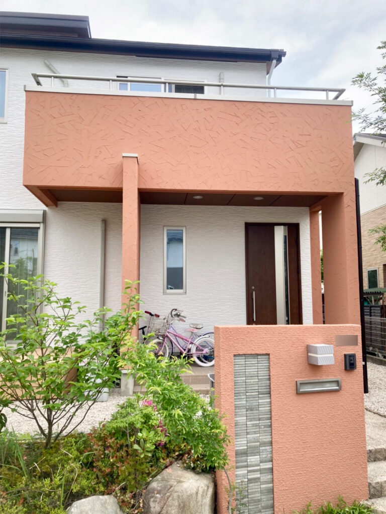 福岡県福岡市西区 N様邸【住宅塗装】完工写真1