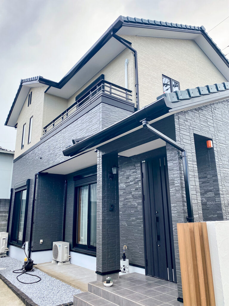 福岡県久留米市 S様邸【住宅塗装】完工写真1