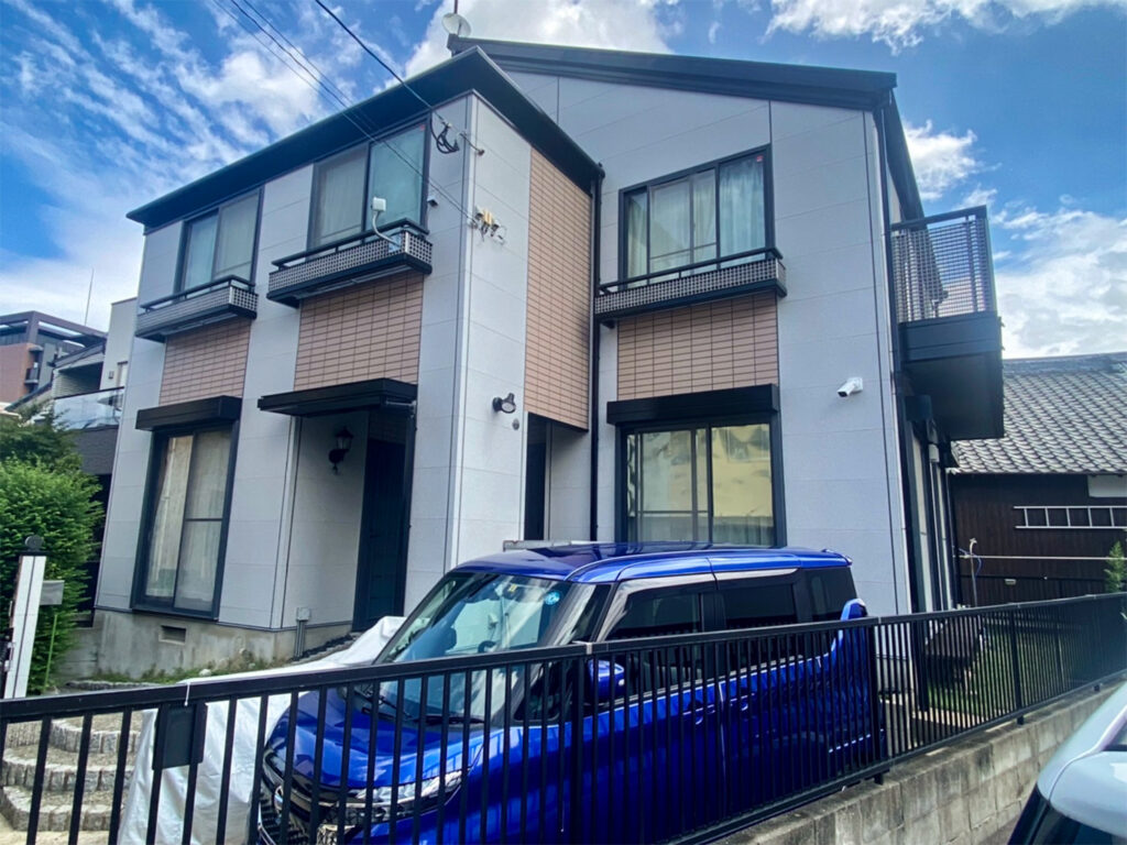 福岡県福岡市中央区 M様邸【住宅塗装】完工写真1