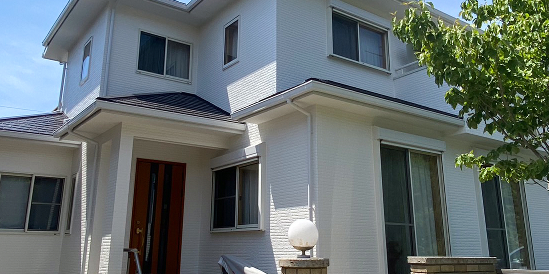 福岡県福岡市東区 O様邸【住宅塗装】完工