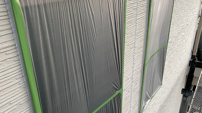 塗り替え・塗装工事の主な流れ:Step5 養生