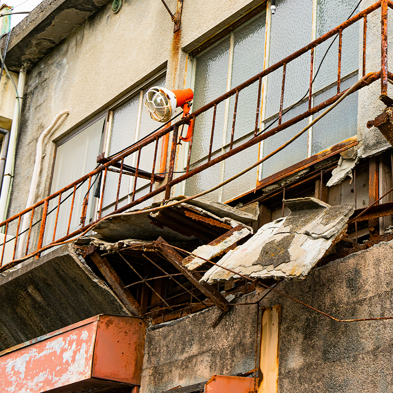 建物の腐食・爆裂・露筋